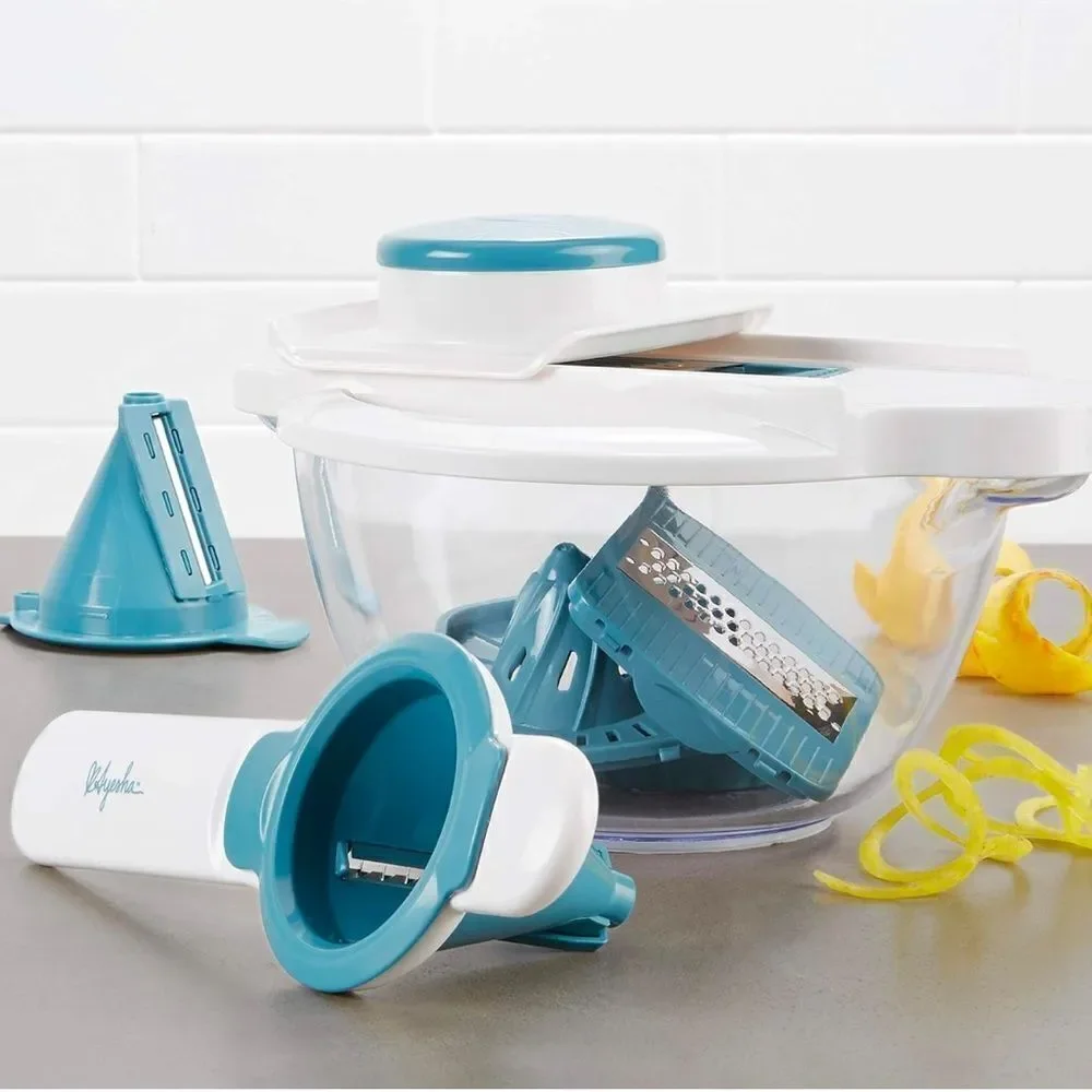 AYESHA 5 - in - 1 MANDOLINE & SPIRALIZER SET